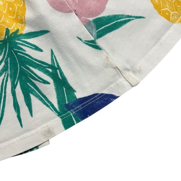 Tea Collection 4Y Tropical Pineapple Floral Skort Skirt - Picture 3 of 6